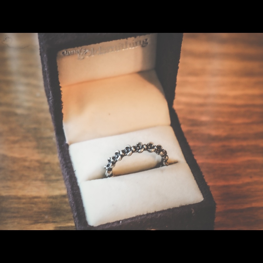 Pandora Elegant Silver Woven Ring